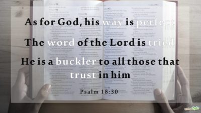 Psalm 18.30