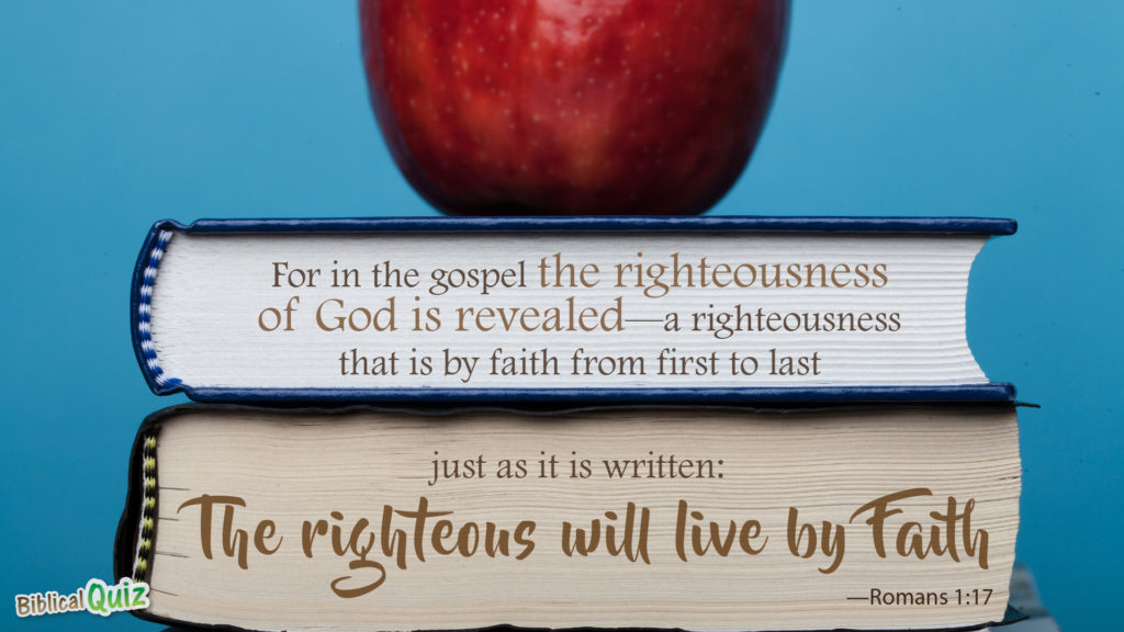 Romans 1.17