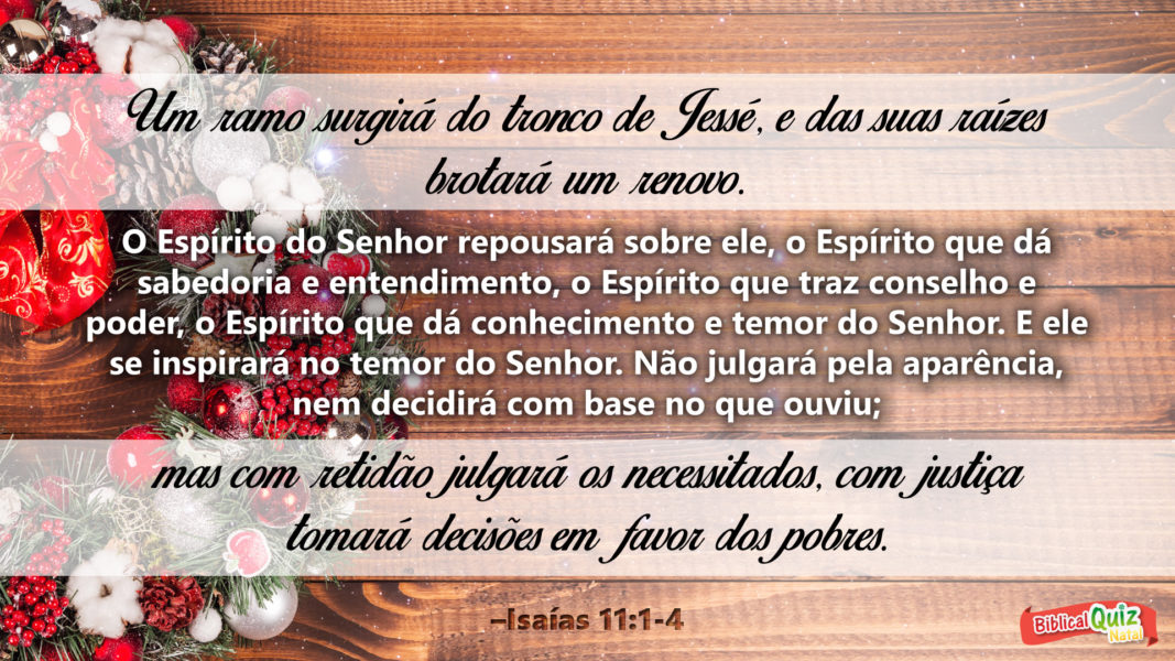 Isaías 11.1-4