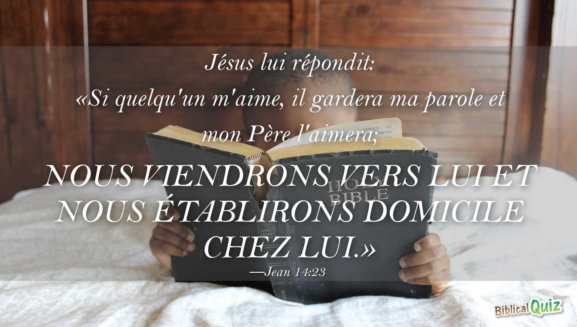 Jean 14.23 - Biblical Promises