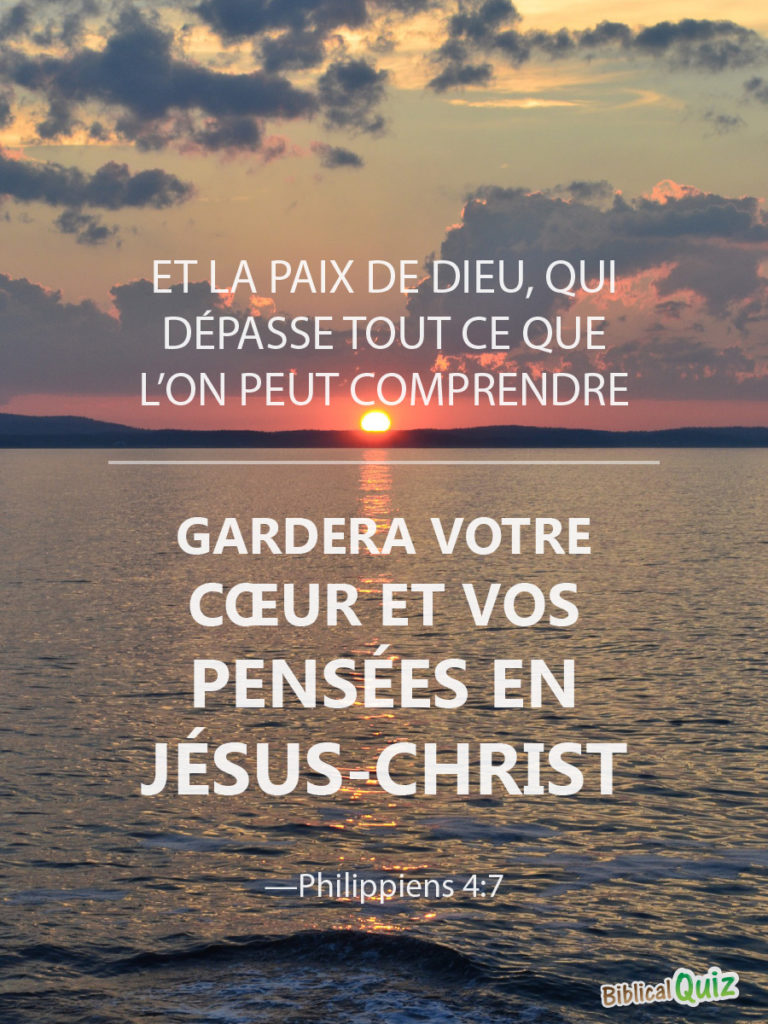 Philippiens 4.7 - Biblical Promises