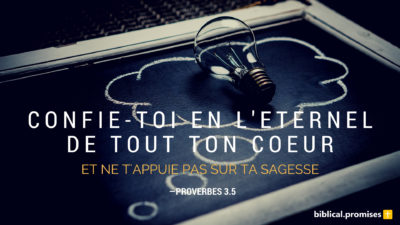 Proverbes 3.5